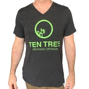 Tentree V Neck Tee Shirt
